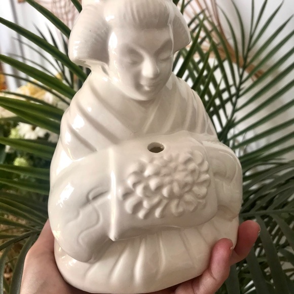 🌺 Vintage Geisha Japanese Tiki Mug - Picture 2 of 11